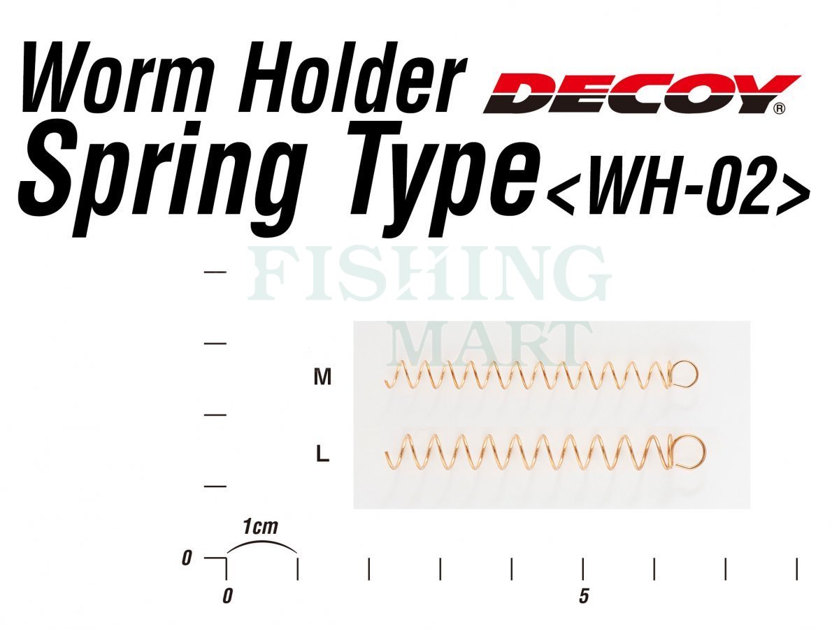 Decoy Worm Holder Spring Type WH-02 - Soft baits accessories