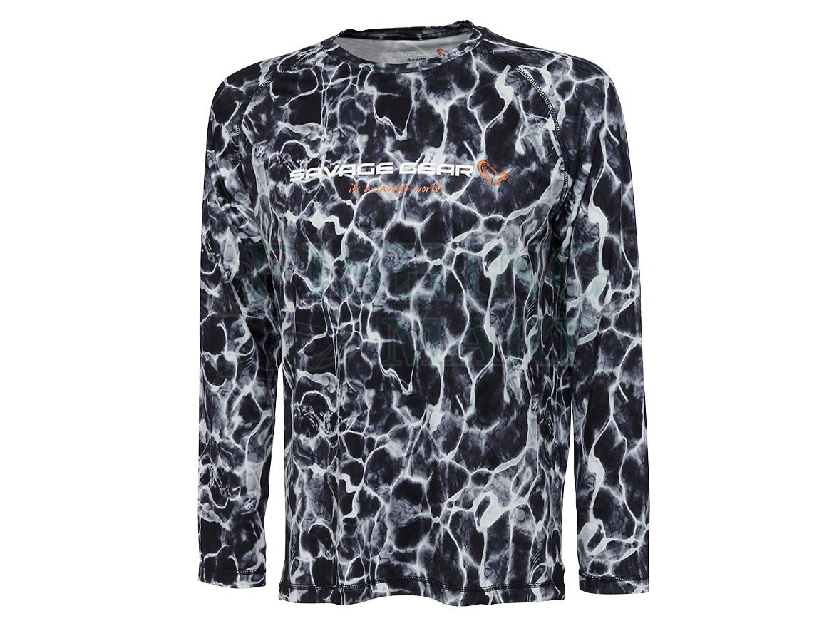 Savage Gear Night UV Long Sleeve T 