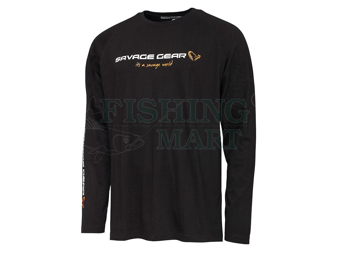 Savage Gear Signature Logo Long Sleeve T-Shirt - T-shirts and shirts -  FISHING-MART