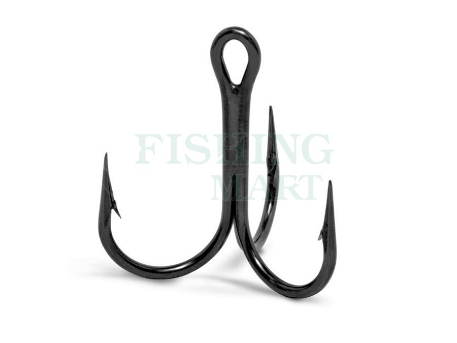 VMC Treble Hooks 9651 X-Short X-Strong Round Treble - Double & Treble Hooks  - FISHING-MART