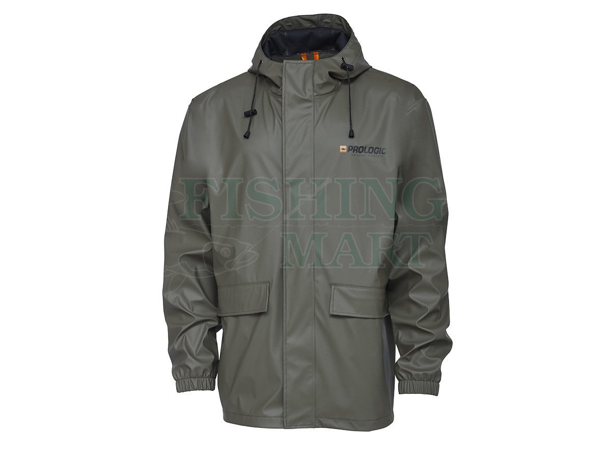 Prologic Rain Jacket Bark Green - Jackets - FISHING-MART