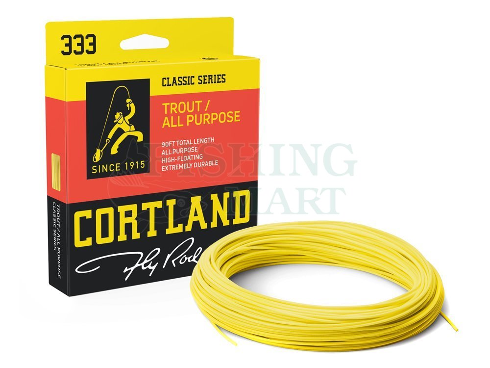 Cortland Fly lines 333 Trout All Purpose Floating - Fly Lines