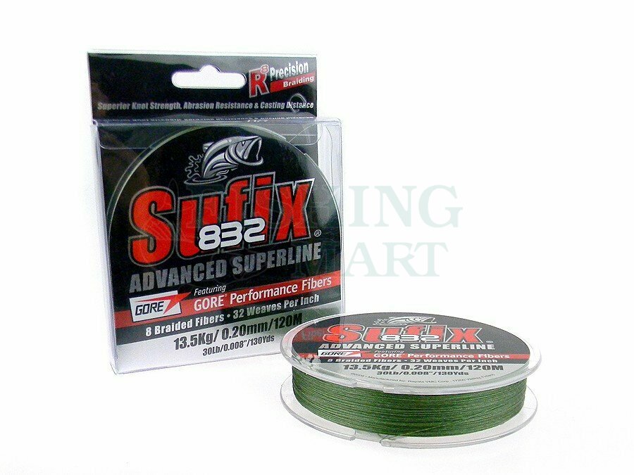 Sufix 832 Braided Line Lo-Vis Green