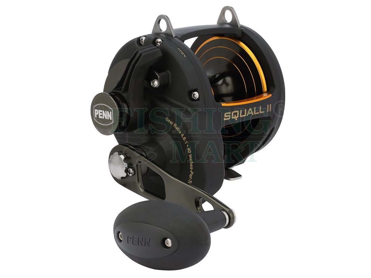 Penn Squall II Lever Drag - Sea Round & Trolling Multiplier Reels