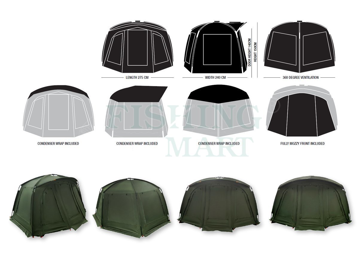 Prologic Inspire SLR Full System 1 Man Bivvy Bivvies, Shelters, Tents FISHINGMART