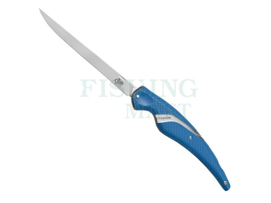 Cuda Cuda 6.5 Titanium Bonded Folding Fillet Knife - Knives - FISHING-MART