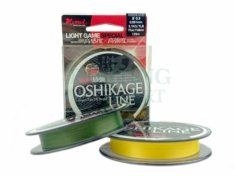 Momoi Braided lines Oshikage - Braided lines - FISHING-MART