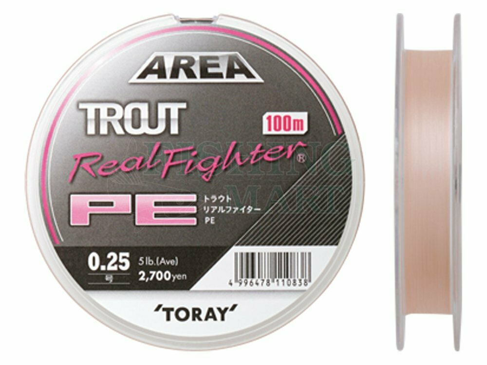 Toray Area Trout Real Fighter PE - Braided lines - FISHING-MART