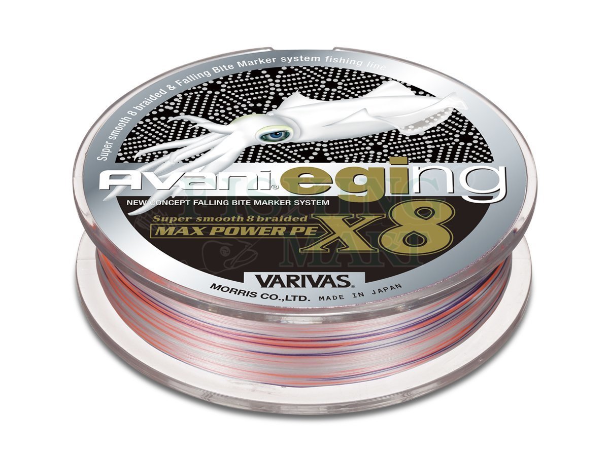 Varivas Avani Eging Max Power PE X8 Braided lines