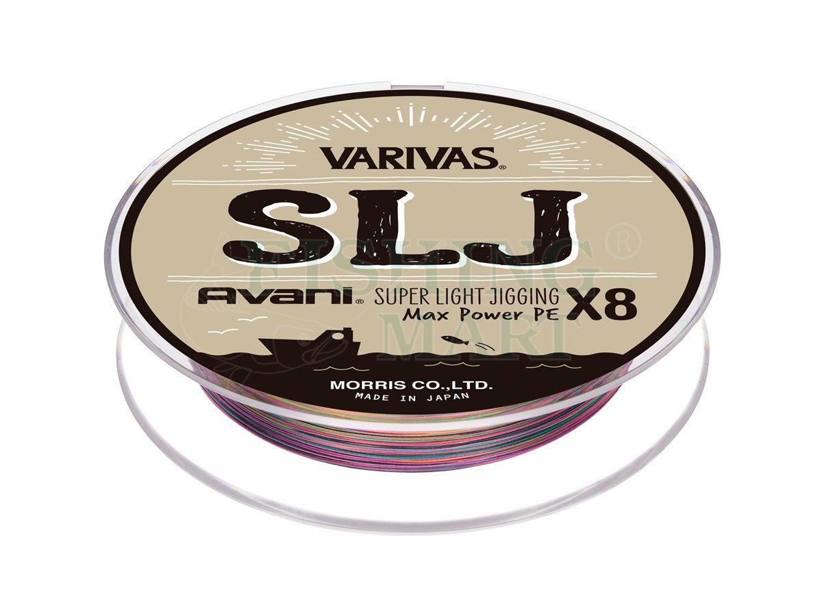 Varivas Avani SLJ Max Power PE X8 Braided lines