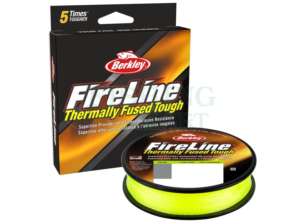 Berkley FireLine Fused Original Flame Green - Braided lines