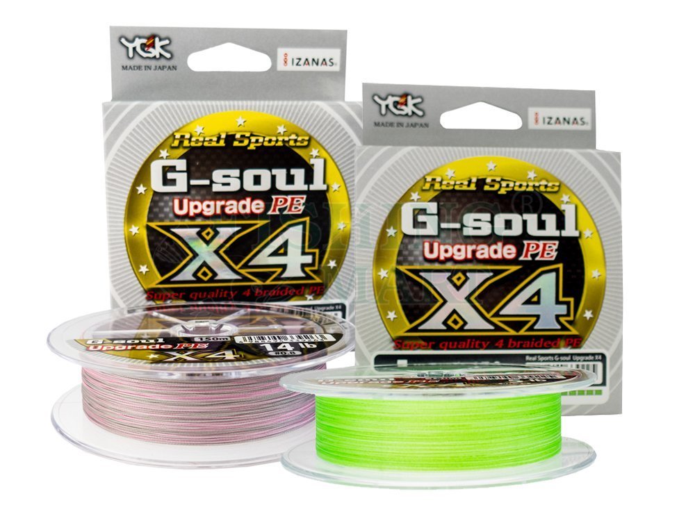 Ygk Braided Lines G Soul X4 Upgrade Pe Braided Lines Fishing Mart