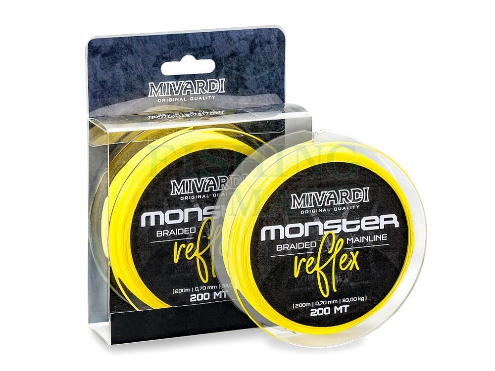 Mivardi Carp fishing braids Monster Reflex Braid - Catfish Braided Lines -  FISHING-MART