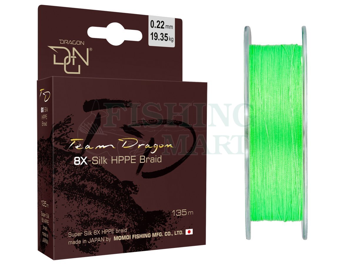 Dragon Team Dragon 8X-Silk HPPE - Braided lines - FISHING-MART