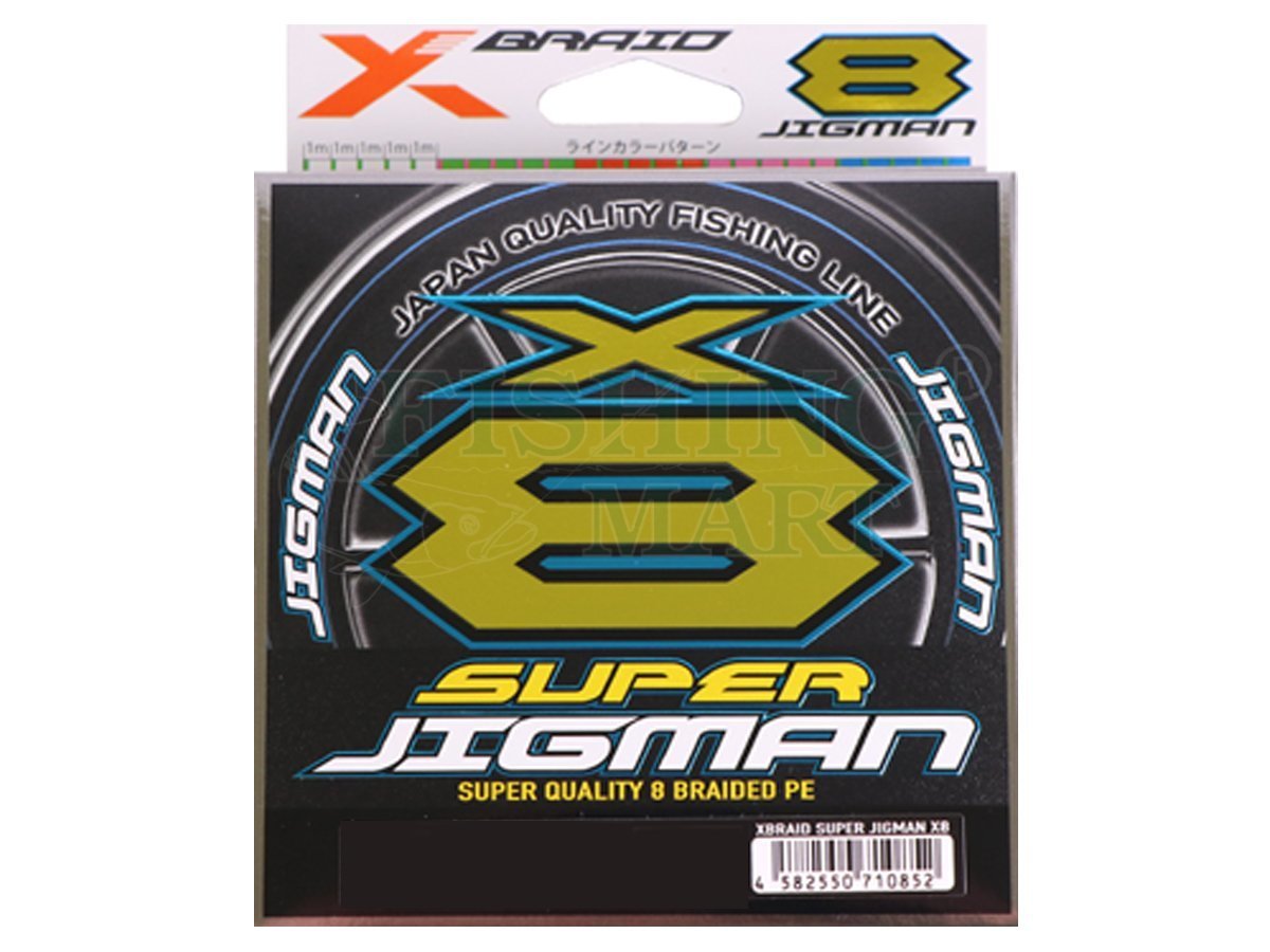 YGK X-Braid Super Jigman X8 - Braided lines - FISHING-MART