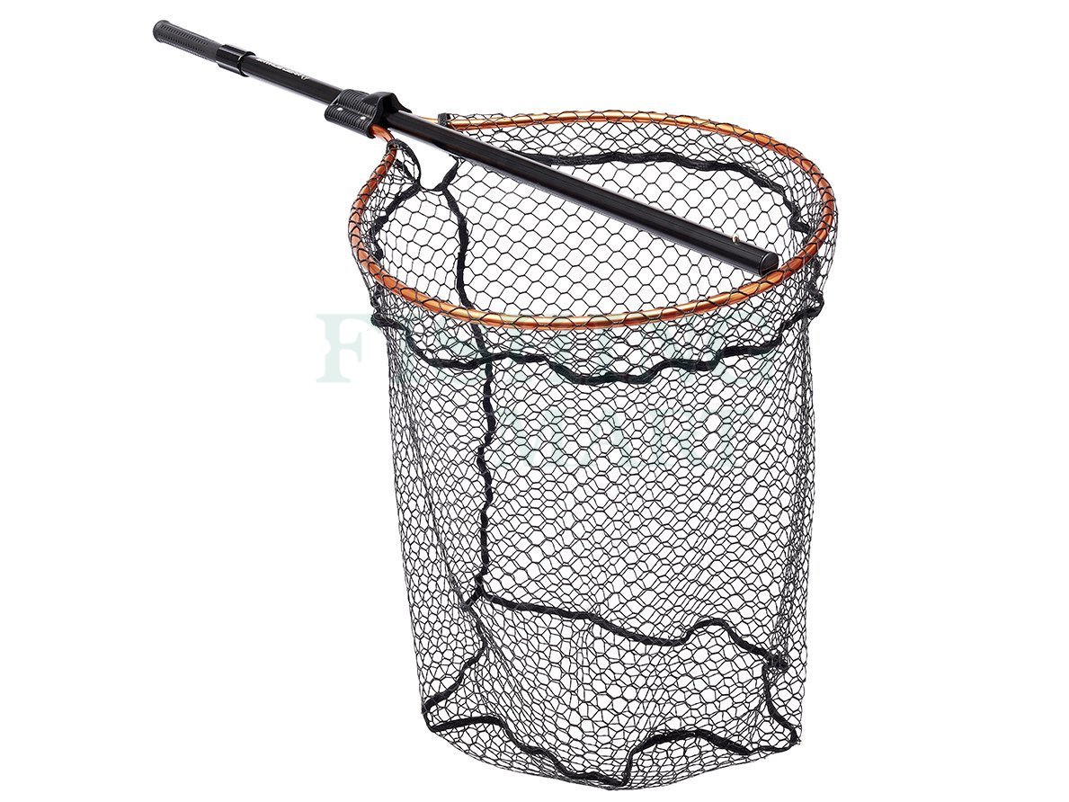 Landing net Savage Gear Full Frame Landing Net Round Telescopic M | 20mm |  55X47X53cm | 99-150cm