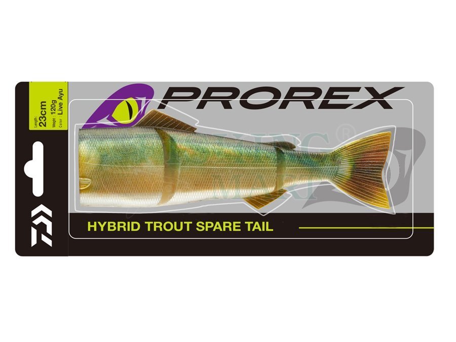 show original title Details about   Daiwa prorex spare tails Hybrid swimbait 25cm 1pc per blister lure colours 