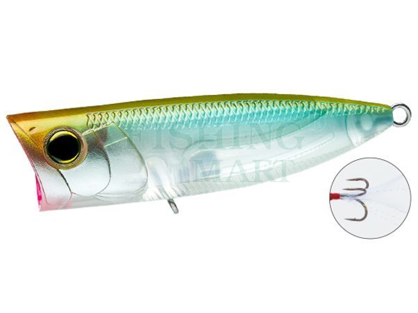 Duel R1379-GSPS Hardcore Popper 70F 70mm 234 Ghost Pearl Shad