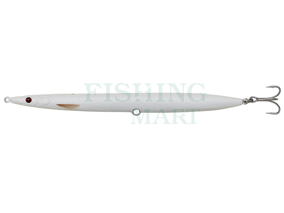 NEW Savage Gear MATTE WHITE 150mm 30g Sandeel PENCIL BASS FISHING LURE Sinking 