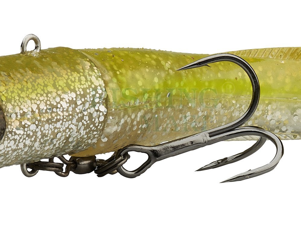 Savage Gear Lures 3D Hard Eel - Soft baits Pre-Rigged - FISHING-MART