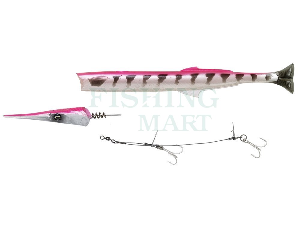 Savage Gear Sea Lures 3D Line Thru Needlefish Pulse Tail - Sea