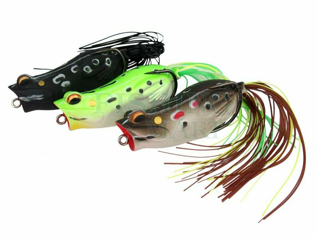 Savage Gear Lures 3D Pop Frog - Soft baits Pre-Rigged - FISHING-MART