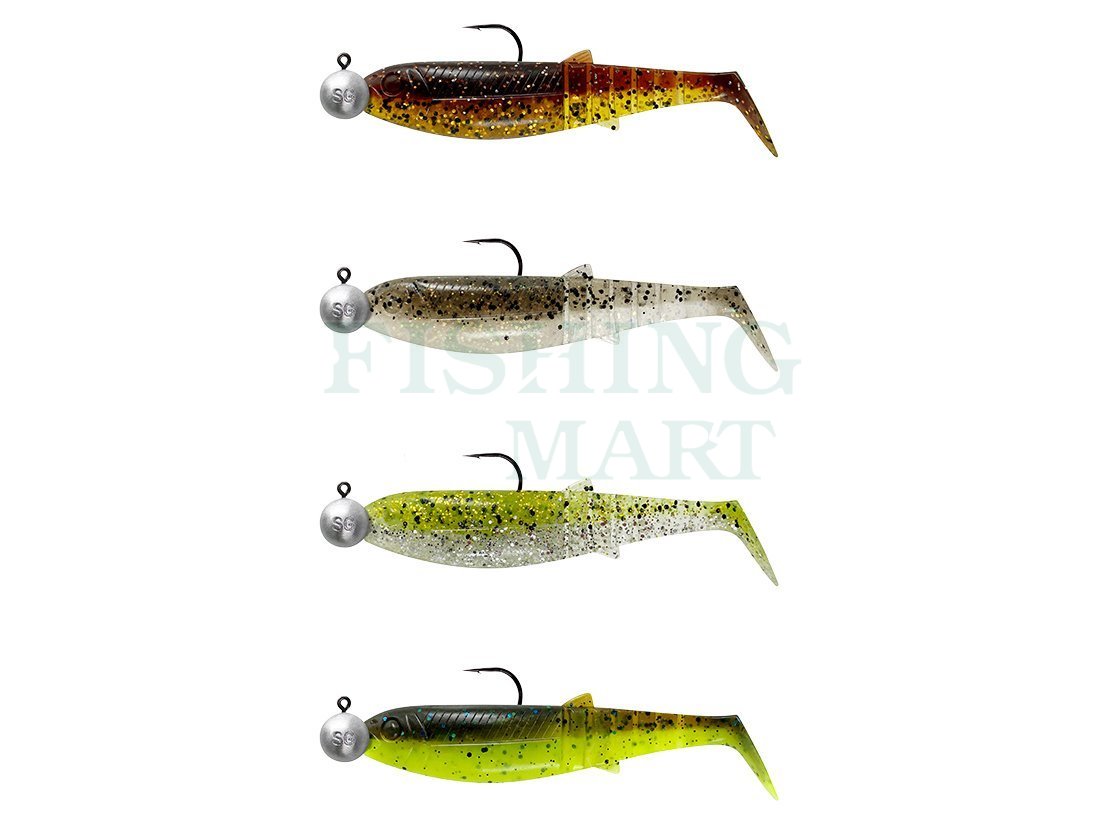 Savage Gear Cannibal Shad Mix - Soft baits Pre-Rigged - FISHING-MART