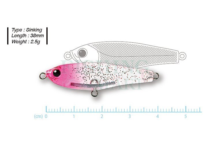 Tict Flopper 38 - Lipless Lures - FISHING-MART