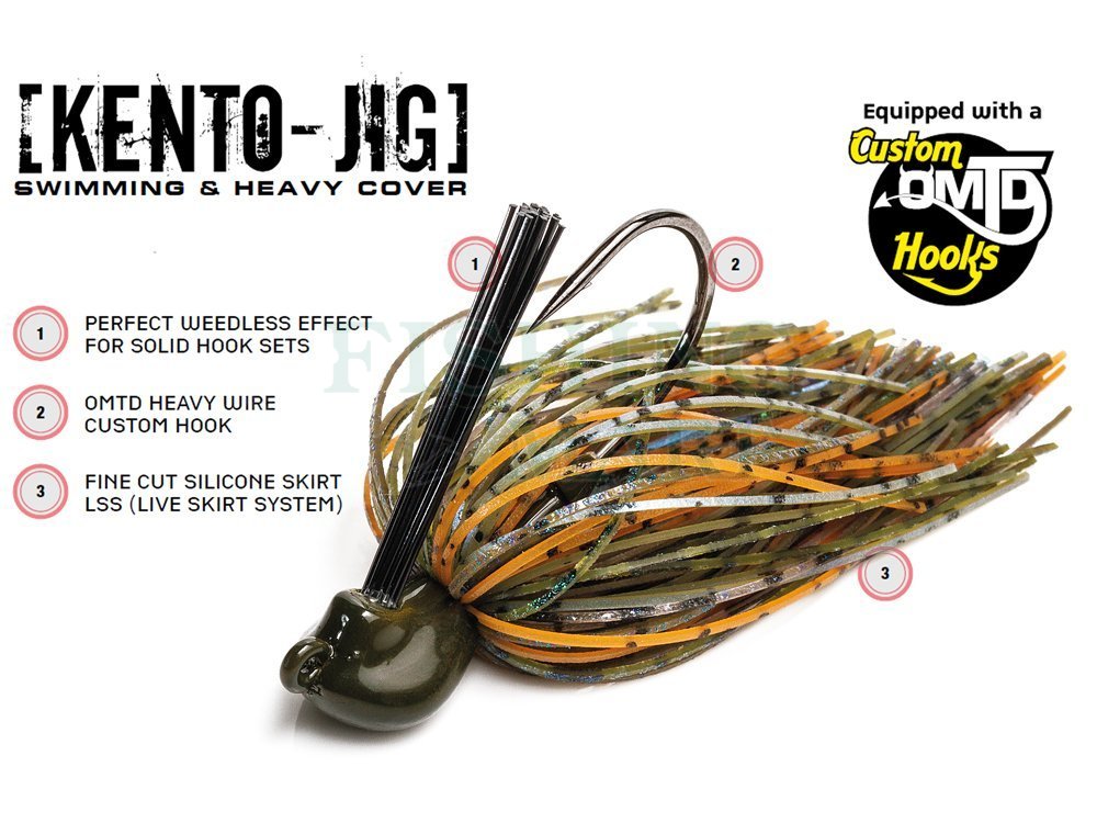 Molix Skirted Jigs Kento Jig - Jig Lures - FISHING-MART