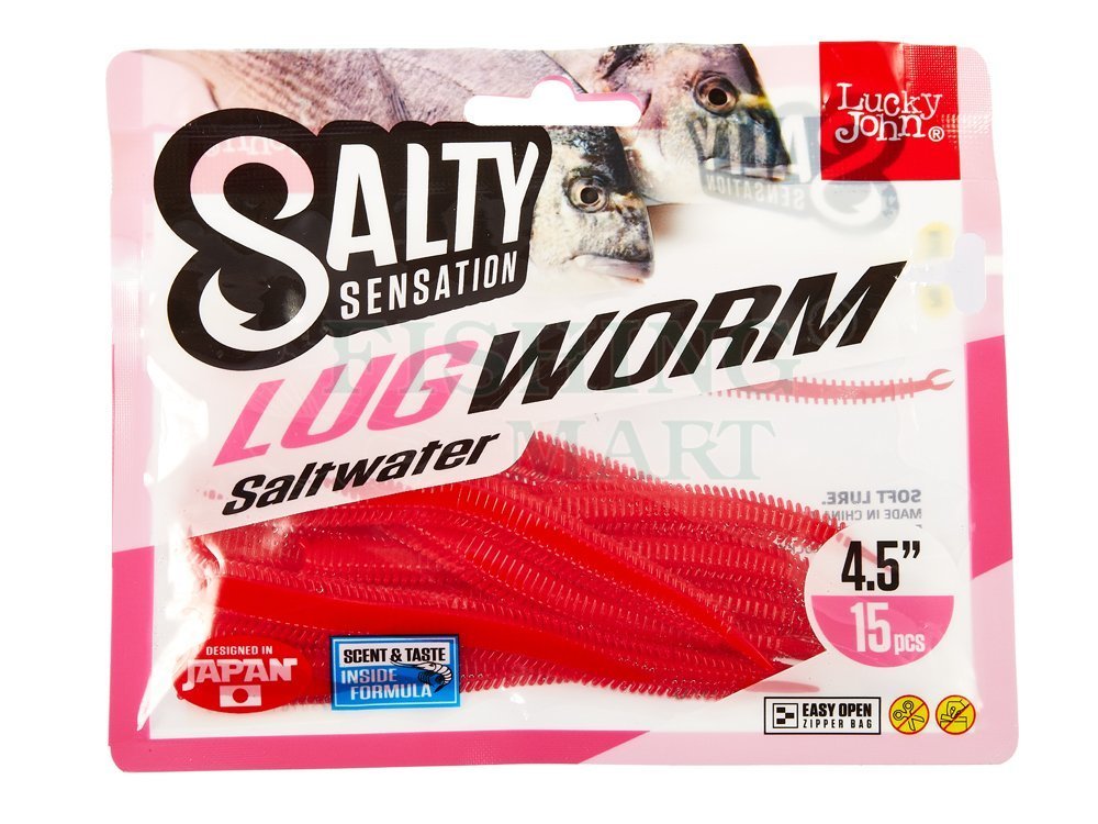 Lucky John Soft Baits Lugworm - Soft Baits - FISHING-MART