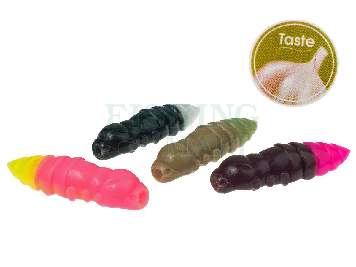 FishUp Soft baits Pupa Garlic Trout Series - Trout Area lures