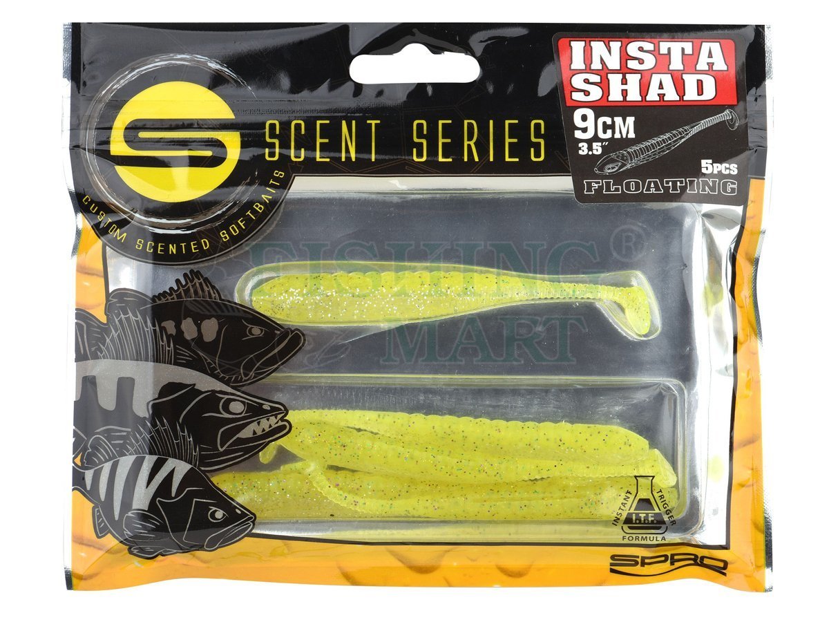SPRO Scent Series Insta Shad - Soft Baits - FISHING-MART