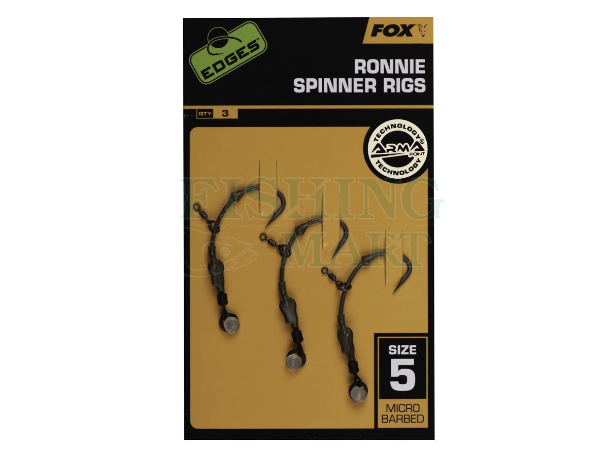 FOX Edges Ronnie Spinner Rigs Carp rigs FISHING MART