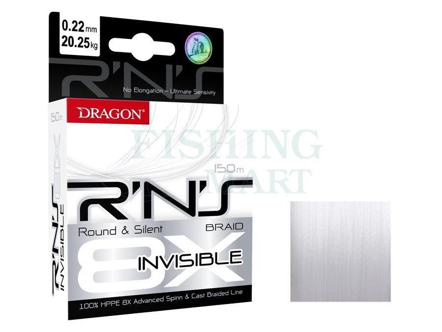 Dragon Braided lines R'N'S Spinn Invisible Round & Silent Braid