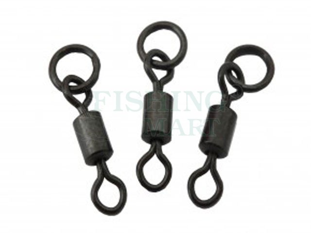 Size 8 swivels super large ring for marker float and carp fishing rigs tackle 