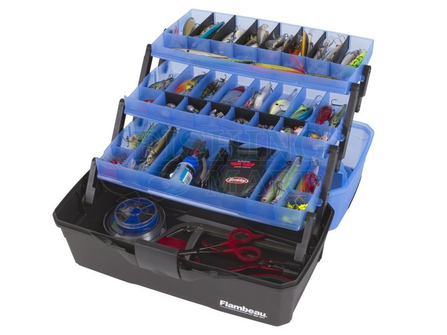 Flambeau Tackle box Classic 3-Tray 6383 - Tackle Boxes - FISHING-MART