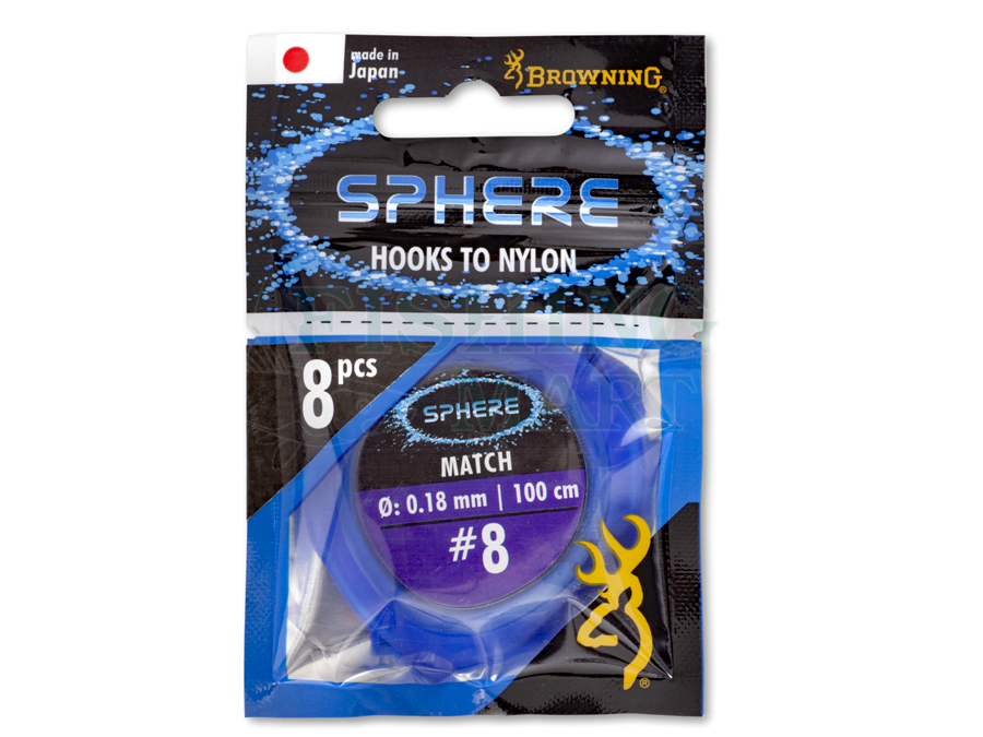 Browning Hooks to nylon Sphere Match Hooks - Hooks to nylon