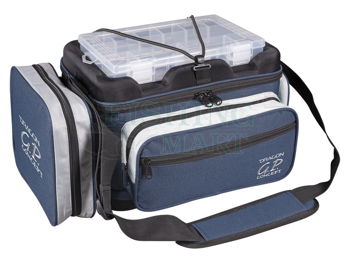 Dragon Tackle bag - M G.P. Concept with boxes and detachable organizers