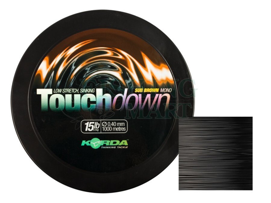 Korda Touchdown Carp Monofilament Mainline 1000m Spool *New* Free Delivery 