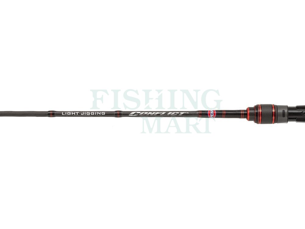 Penn Rods Conflict Light Jigging Cast - Casting rods, baitcasting rods -  FISHING-MART