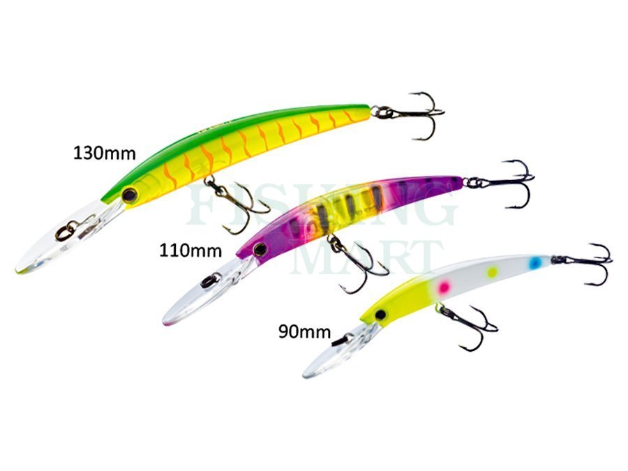 YO-ZURI Crystal Minnow Deep Diver Walleye - Lures crankbaits - FISHING-MART