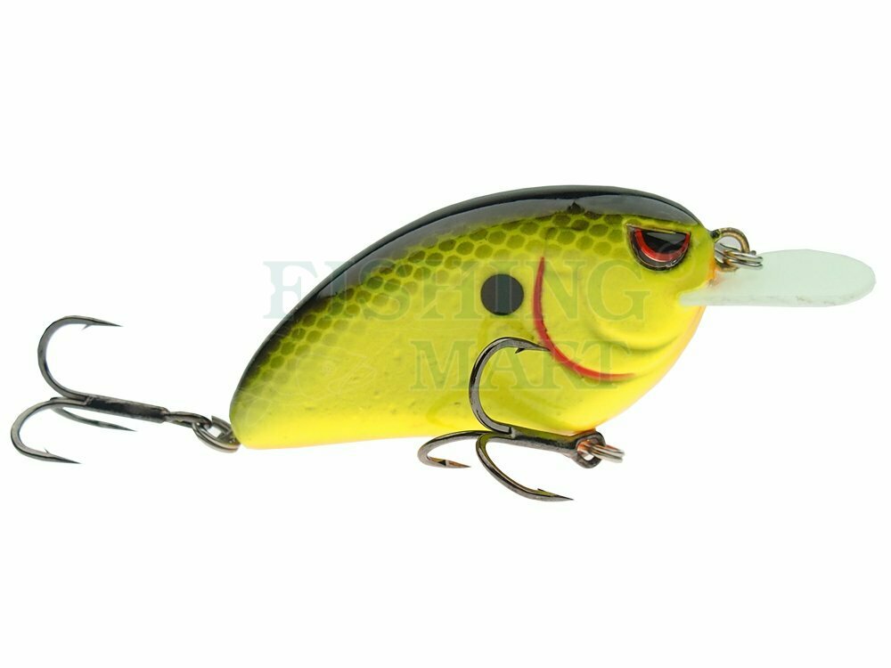 Spro Little John Md Chartreuse Black Back