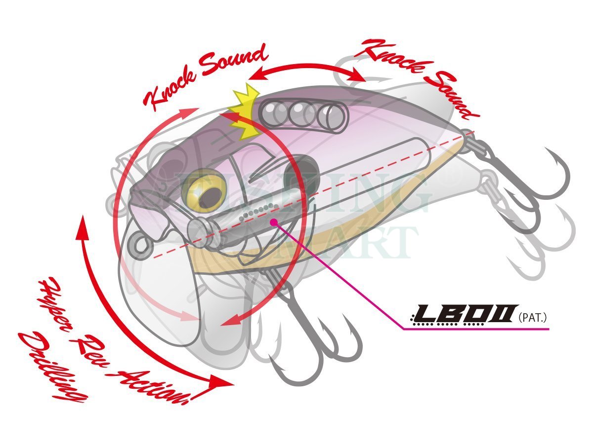 Megabass Over Rev Crank Burning Shad - Lures crankbaits - FISHING-MART