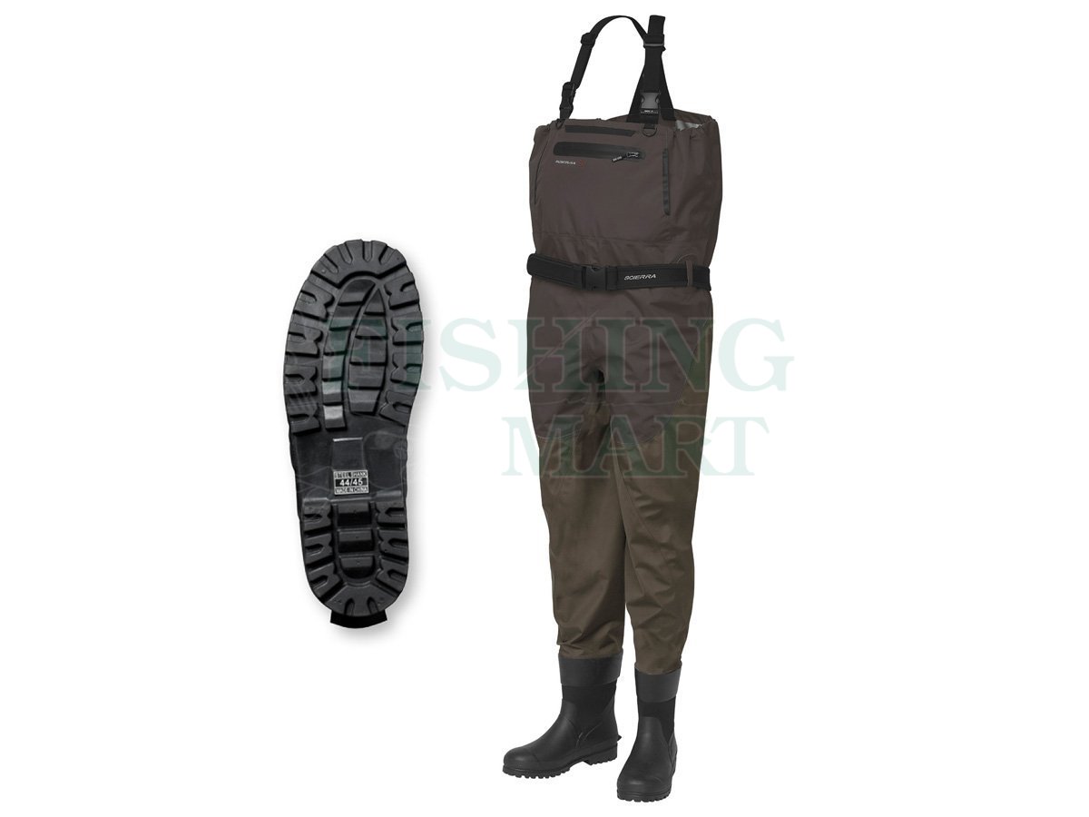 SCIERRA HELMSDALE 20000 STOCKING FOOT BREATHABLE CHEST WADERS NEW 