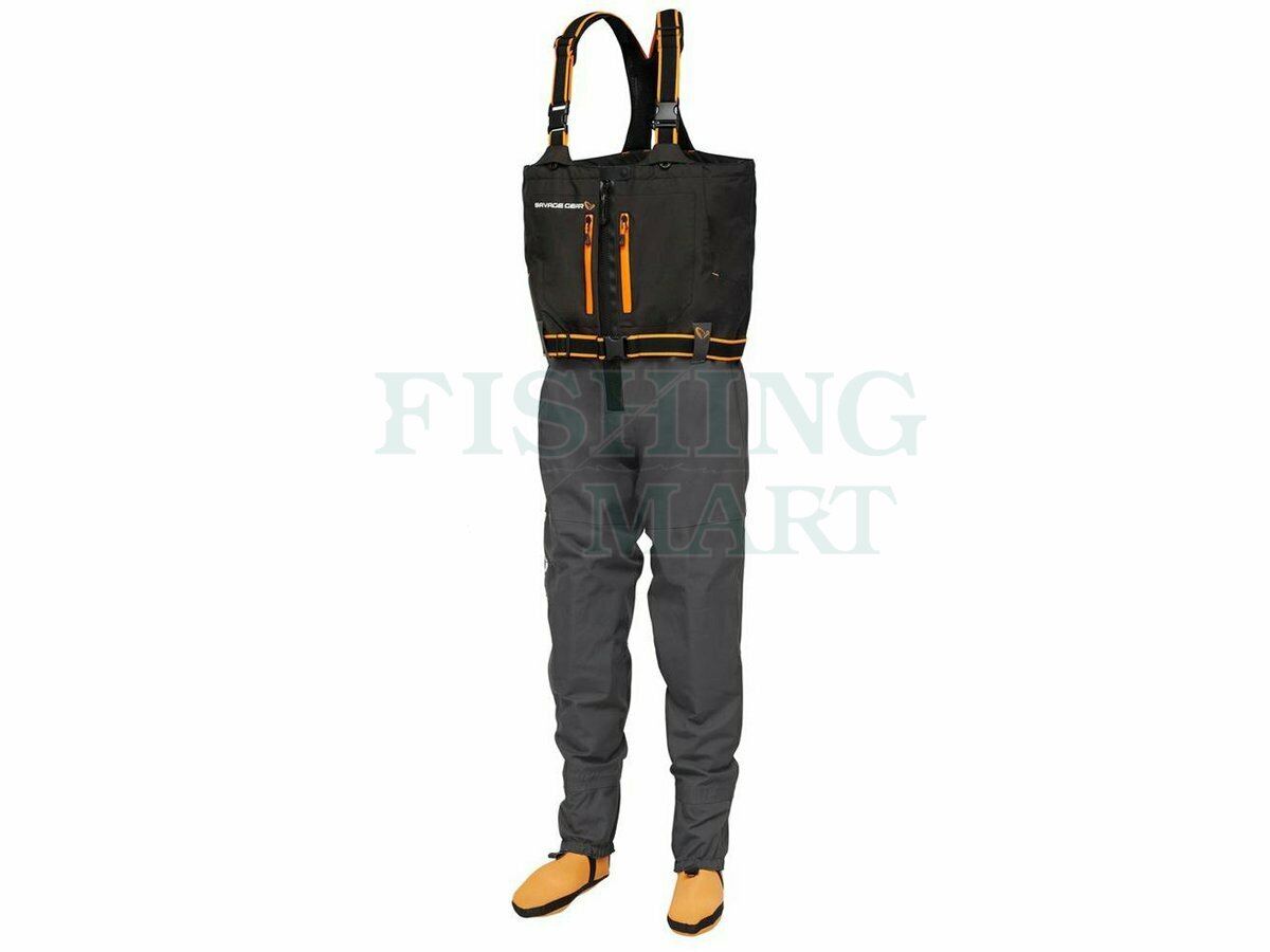 Savage Gear SG8 Chest Zip Wader - Waders - FISHING-MART