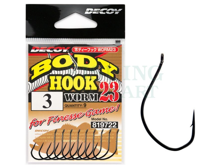 DECOY Worm 23 Body Hook #6