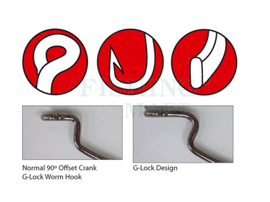 Gamakatsu Hooks Worm 314 MB - Hooks for baits and lures - FISHING-MART