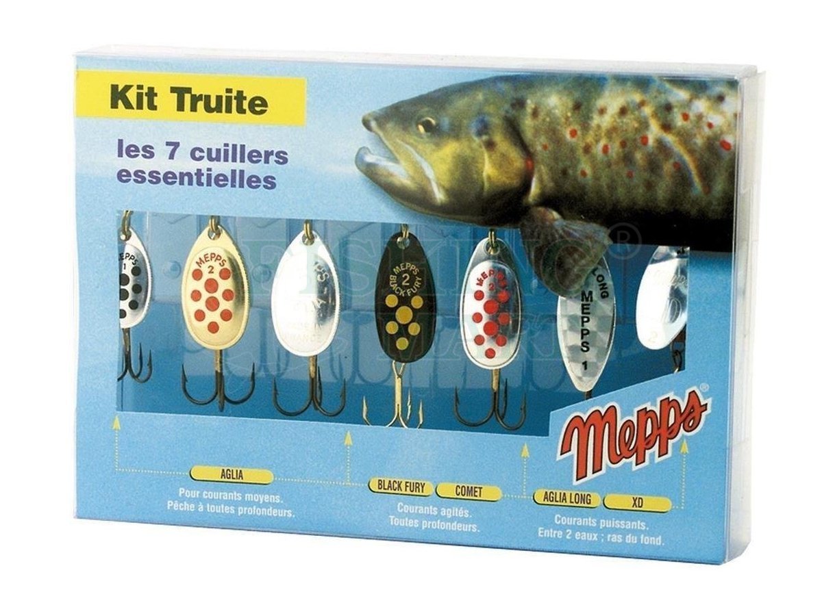 Mepps Trout Kit - Spinners - FISHING-MART