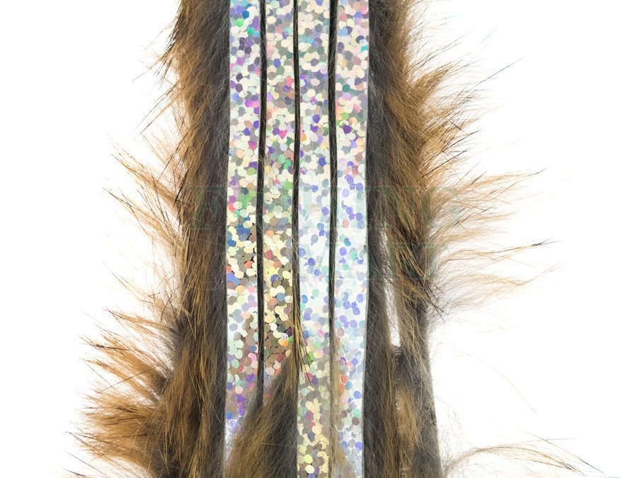 Hareline Dubbin Bling Rabbit Strips - Materials - hairs, furs - FISHING-MART