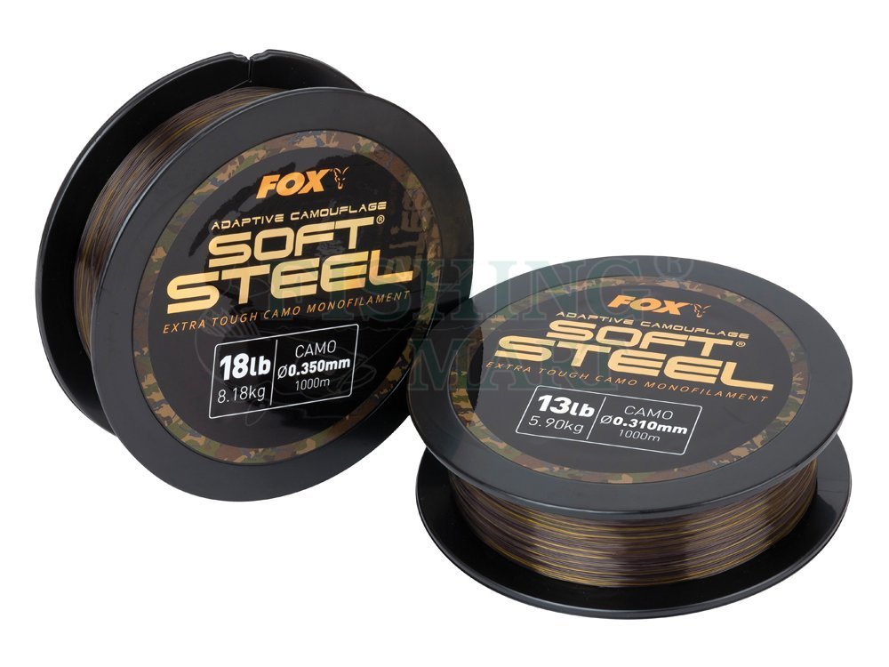 FOX Monofilament Lines Adaptive Camouflage Soft Steel - Carp Monofilament  Lines - FISHING-MART